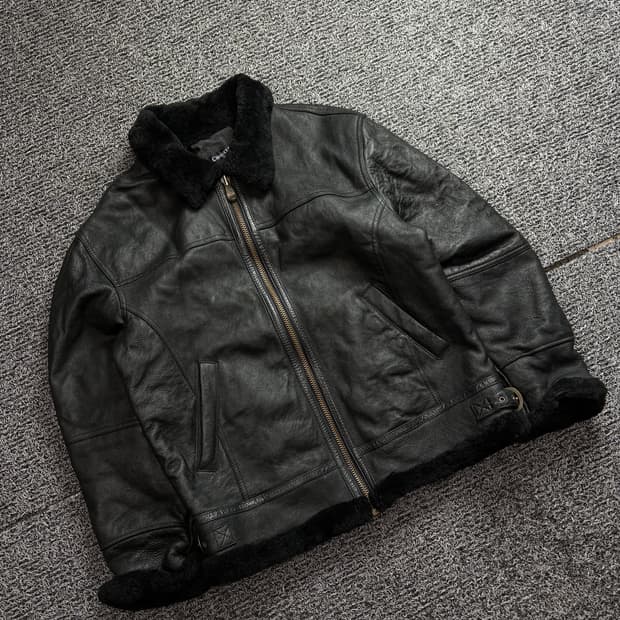빈티지 아카이브 B-3 양가죽 무스탕 자켓 2360