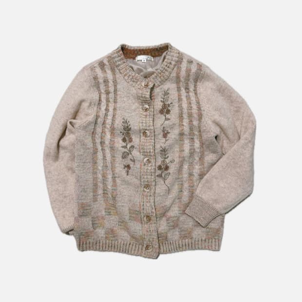 flower mori cardigan