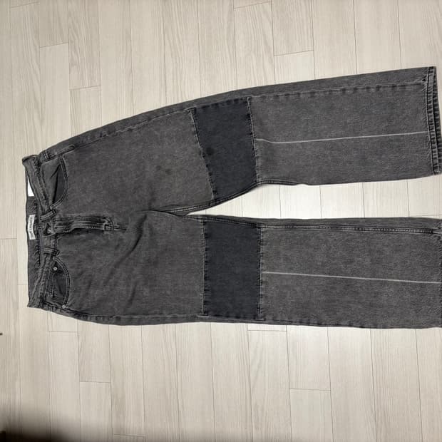 아워레가시 익스텐디드 써드컷 데님 팬츠 그레이 32