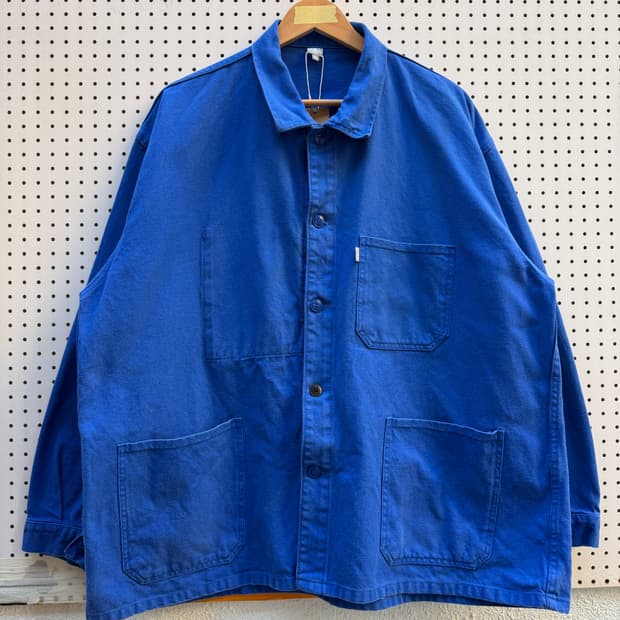 OLD WASHED BLUE BIG SIZE LMA 프렌치워크자켓