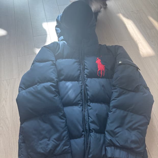 빈티지 폴로 패딩