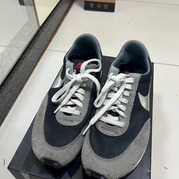 나이키 데이브레이크 sp 블랙 메탈릭 실버 270