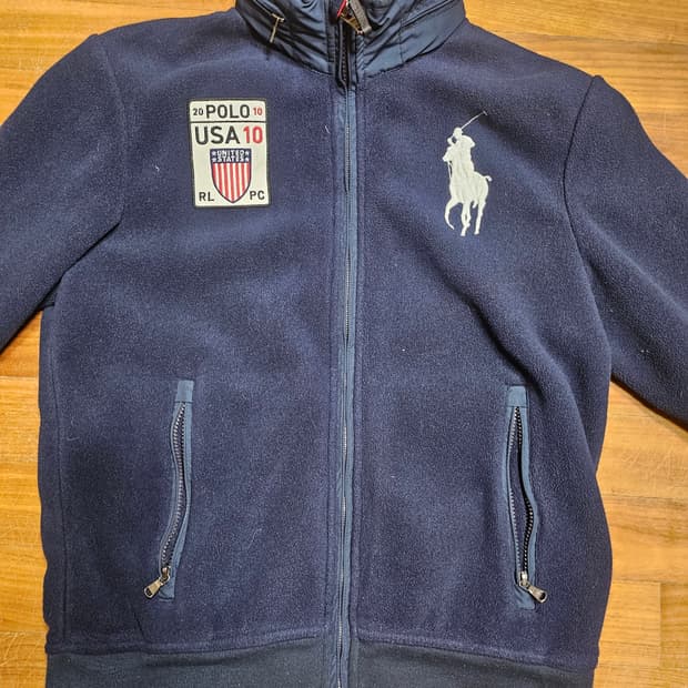 폴로 성조기 빈티지 자켓
