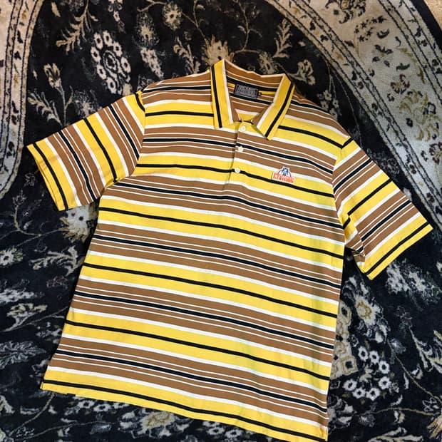 Hysteric Glamour 히스테릭글래머 멀티 보더 폴로티셔츠