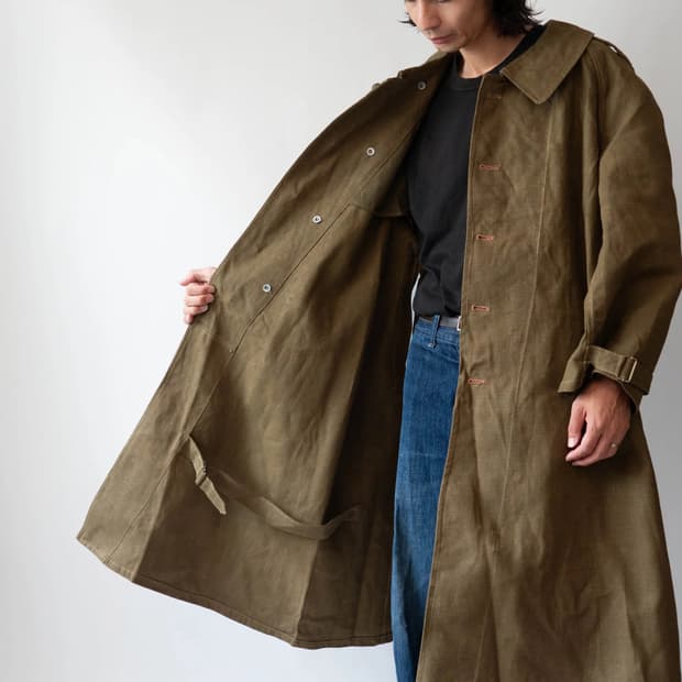 30s 프렌치 모터사이클 코트 데드스톡(국내유일)