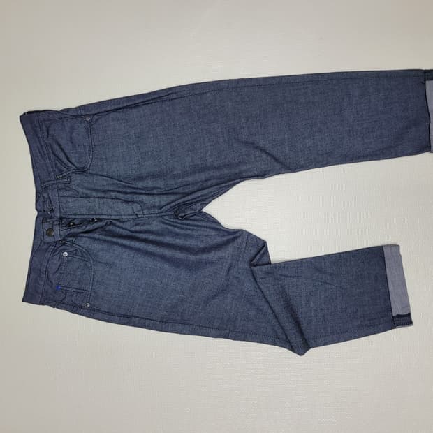 갭 GAP 남자 롤업 청바지 32 네이비