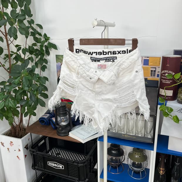 알렉산더왕 데님 숏팬츠 27