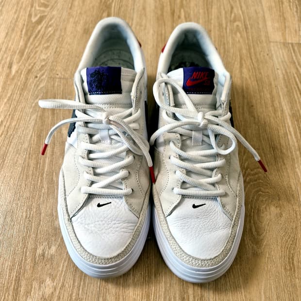 나이키 스카이브라운 콜라보 Sb 줌 포고 블레이저 스니커즈 275