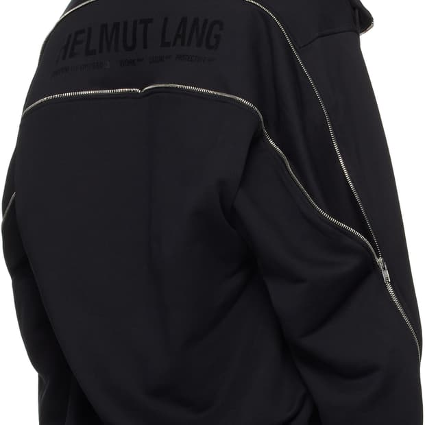 헬무트랭 하프집업 스웻셔츠