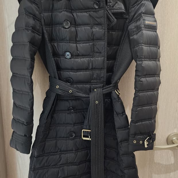 버버리 여성 패딩 체스터포드 xs 블랙