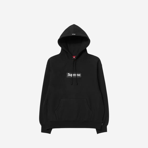 슈프림 박스로고 후드 스웨트셔츠 블랙 - 24FW