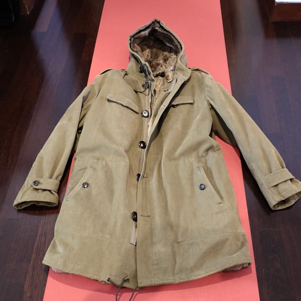 돌체앤가바나 리얼퍼 야상 아우터