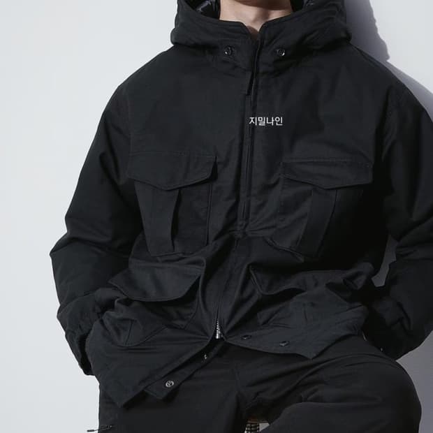 유니클로 엔지니어드 가먼츠 PUFFTECH 유틸리티재킷(히트텍) 팝니다