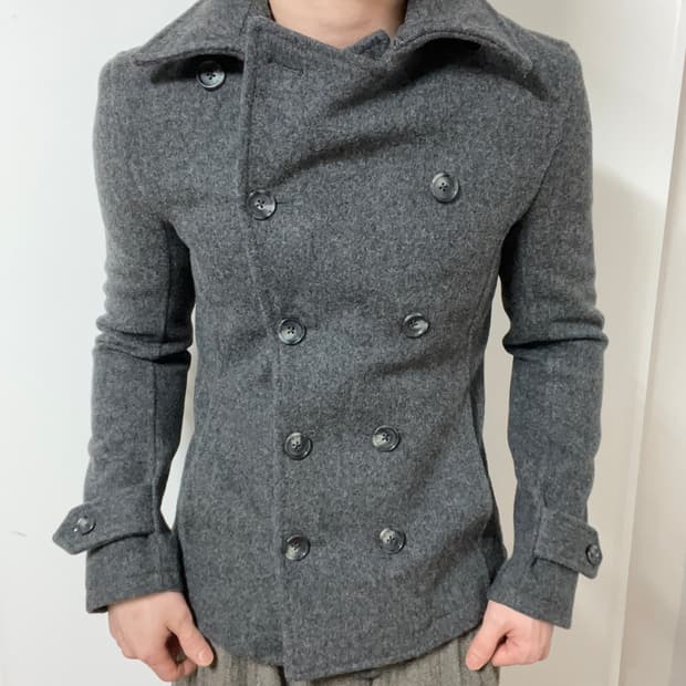 TORNADO MART CHARCOAL BLAZER