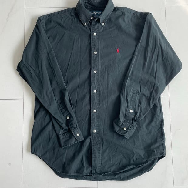 90s 폴로 옥스포드 셔츠