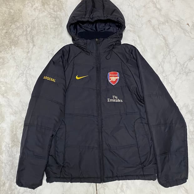 나이키 아스날 누빔 자켓 점퍼 사이즈 100