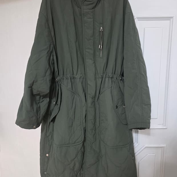 지오송지오 퀼팅 롱자켓 야상