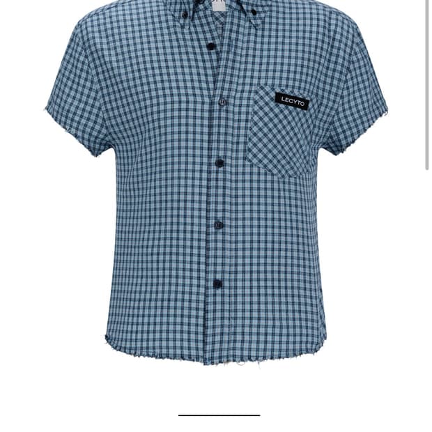 Lecyto 빈티지 체크셔츠