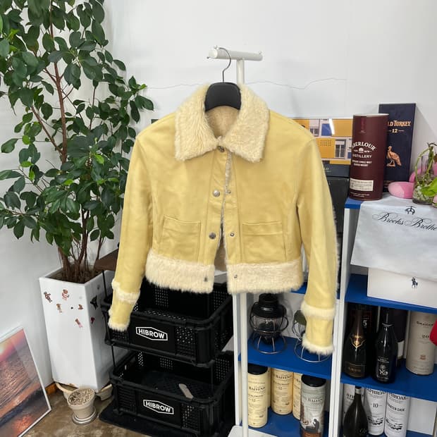 마쥬 리얼레더 양모 리버시블 자켓 43