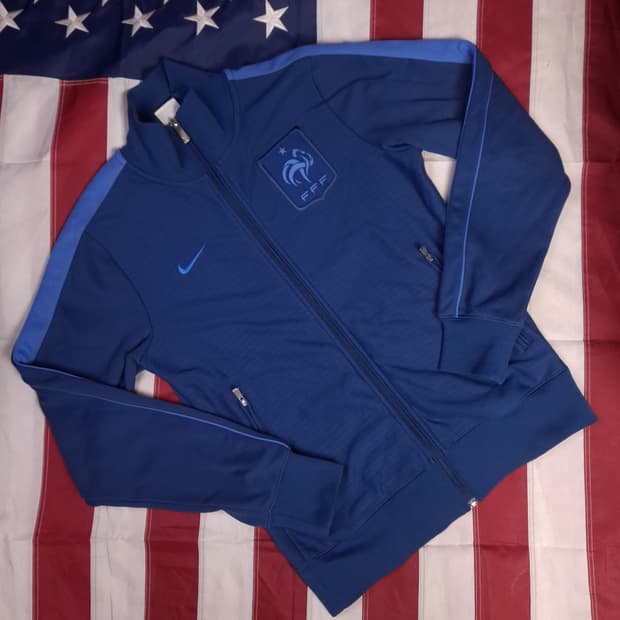 새제품급 오리지날 나이키 프랑스 국대 트렉탑져지