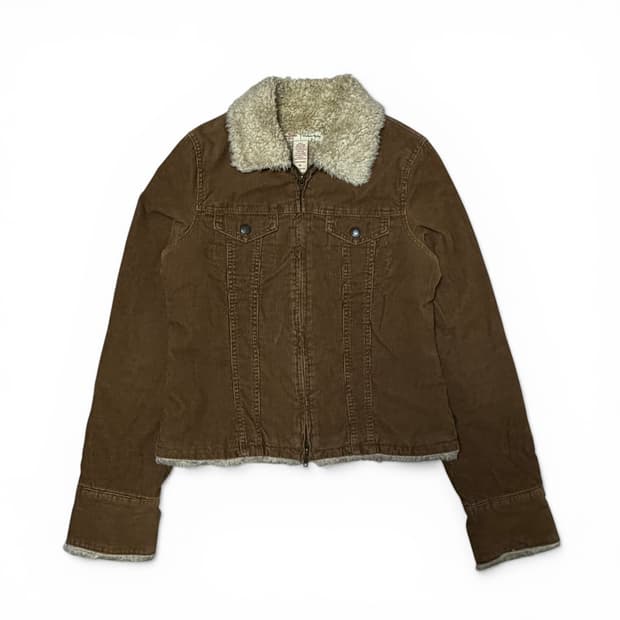 Abercrombie Sherpa Corduroy Jacket