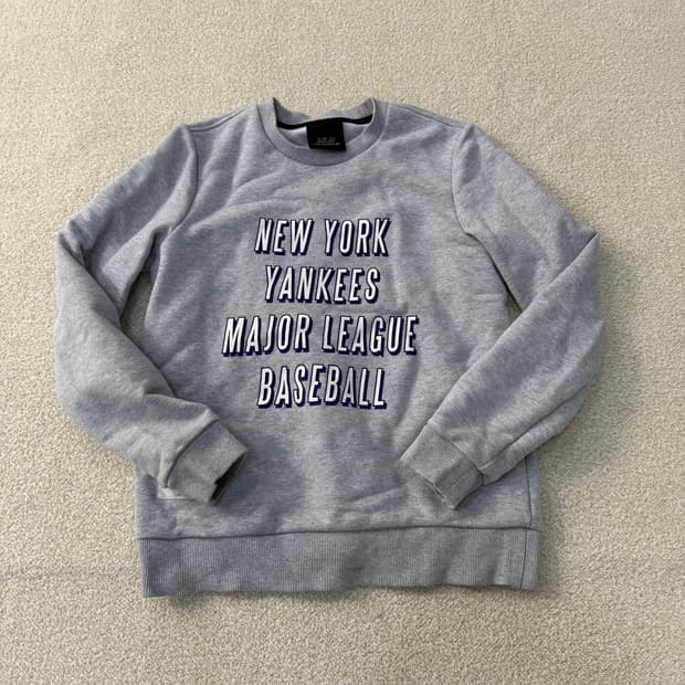 90 MLB 여성 뉴욕양키스 맨투맨 0121T1