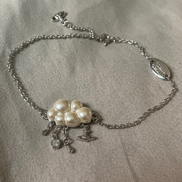 비비안웨스트우드 펄 클라우드 오브 브레이슬릿