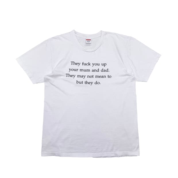 슈프림 필립 라킨 TFYU 티셔츠