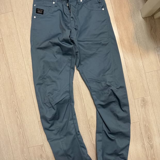 독일 빈티지 스카이블루 팬츠