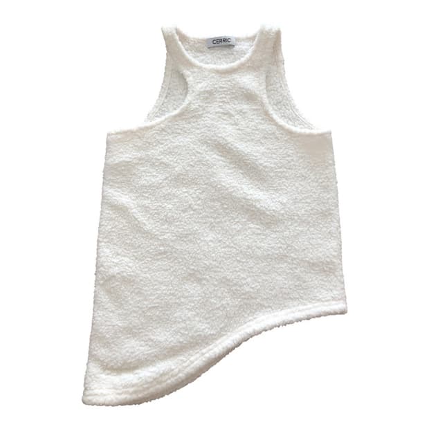 cerric unbalance dig top white 