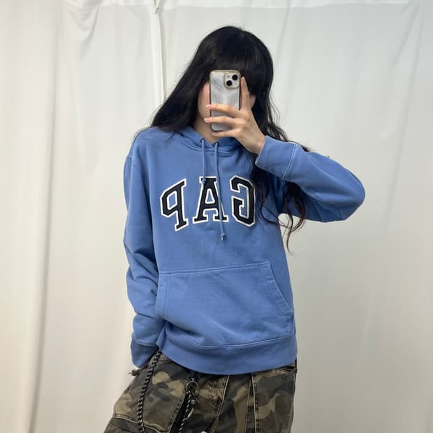 Gap sky blue hoodie