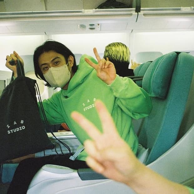 아이앱 스튜디오 피그먼트 후드 애플 그린 M