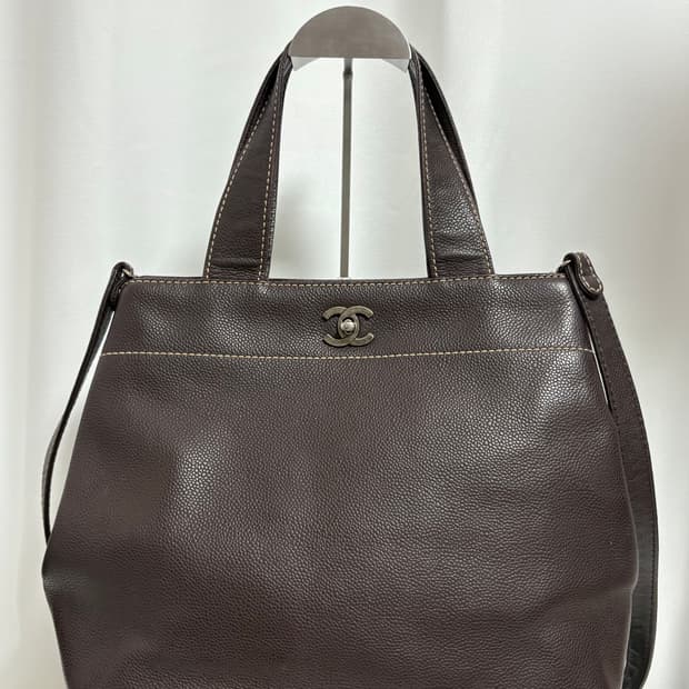 샤넬 캐비어 2way 백