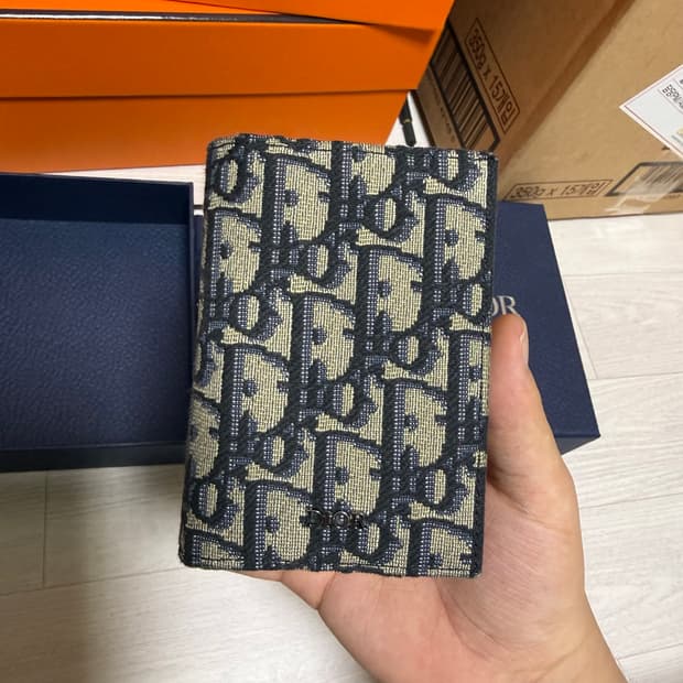 (새상품급)디올 오블리크 오거나이저 베이지 