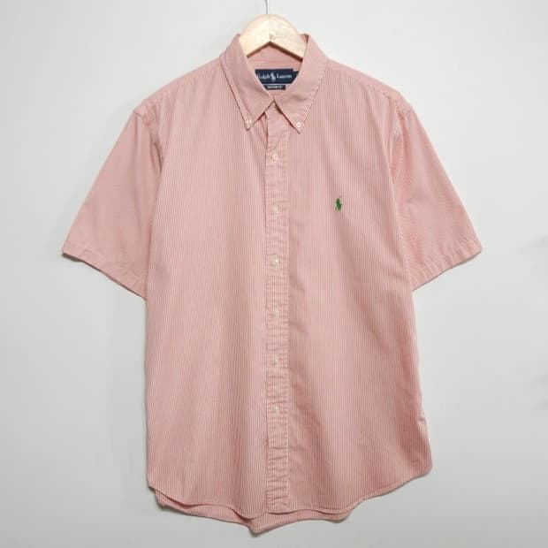 105~110 POLO 폴로 랄프로렌 반팔 셔츠 스트라이프