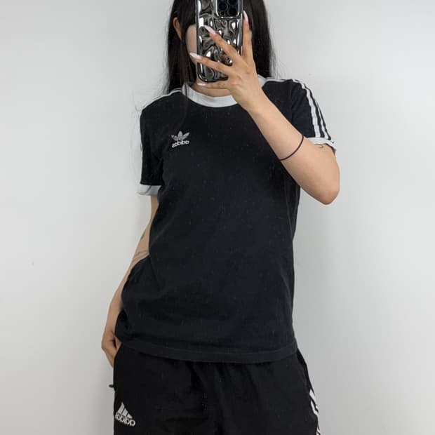 아디다스 오리지널스 링거 티셔츠 E0611 