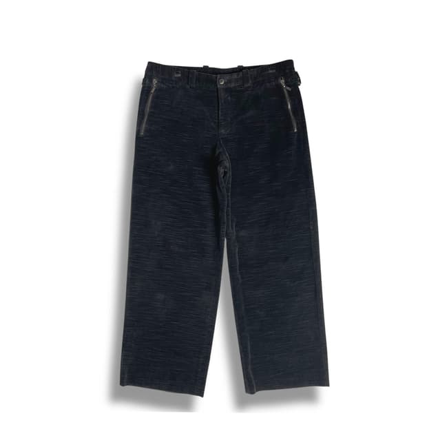 Versace 슬럽 코듀로이 세미 와이드 팬츠 (italy)  