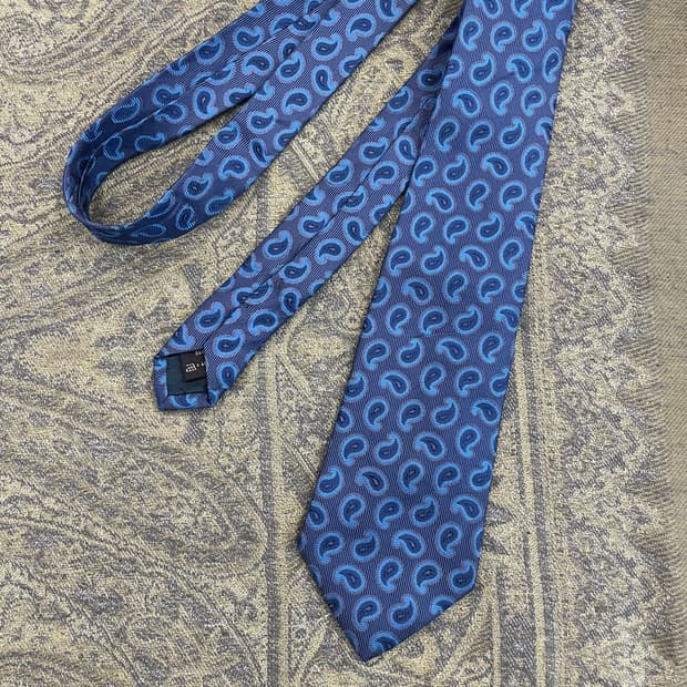 GIVENCHY 지방시 실크 패턴 넥타이 하이엔드 명품 타이