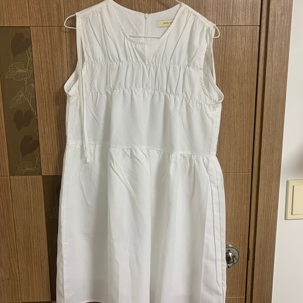 빈티지 레이어드 나시 원피스