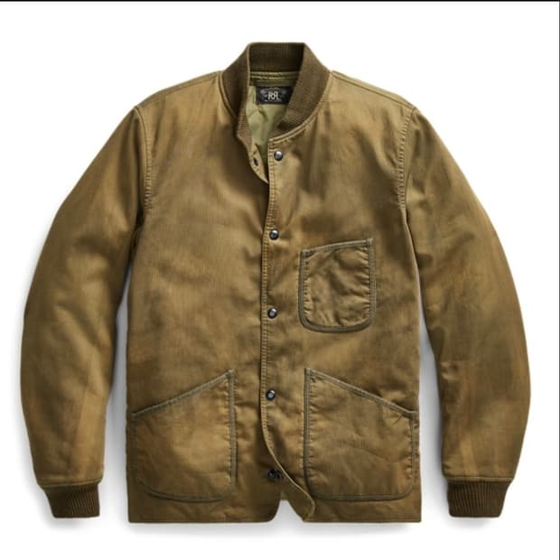 RRL Stuart Jungle Cloth Jacket