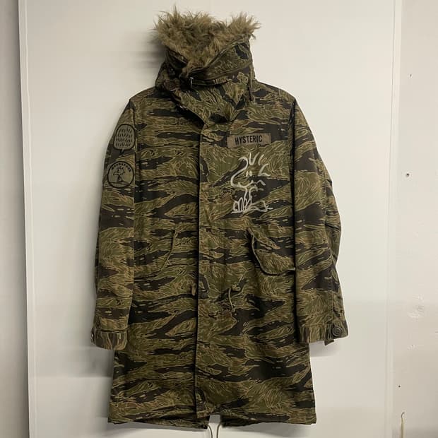 히스테릭글래머 x 피넛 N2B 파카