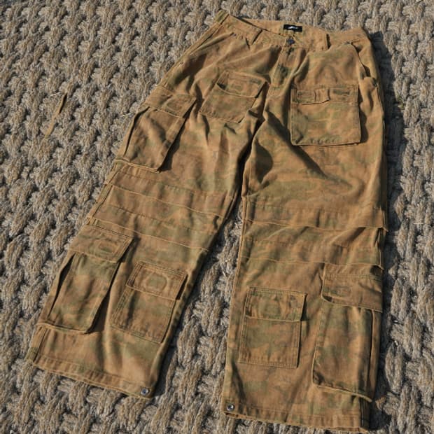 [2] 포스센스티브 매시브 카모 카고 팬츠 데저트