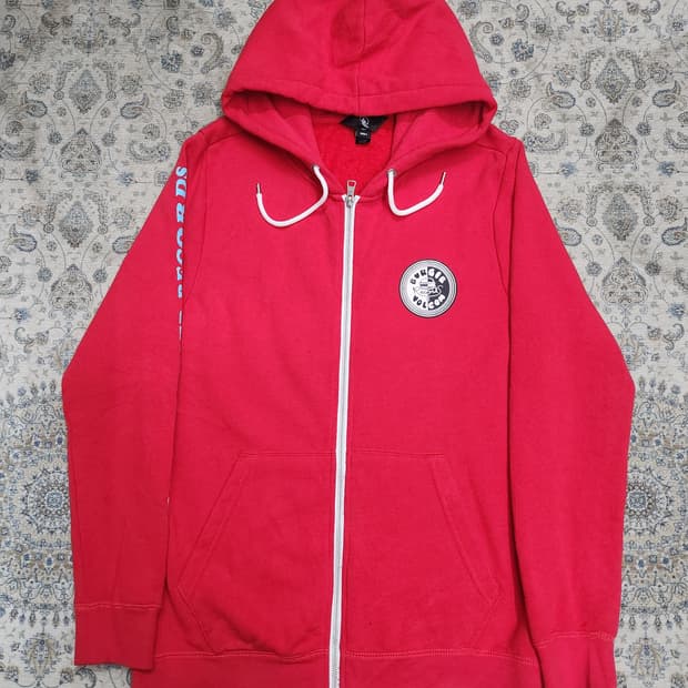 VOLCOM X 버거 레코드 콜라보 후드집업 S (95-100)