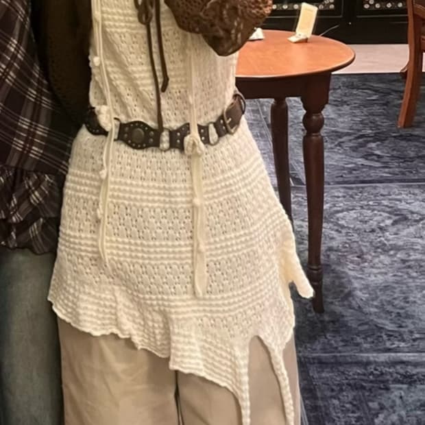 모리걸 스타일 레이어드 나시