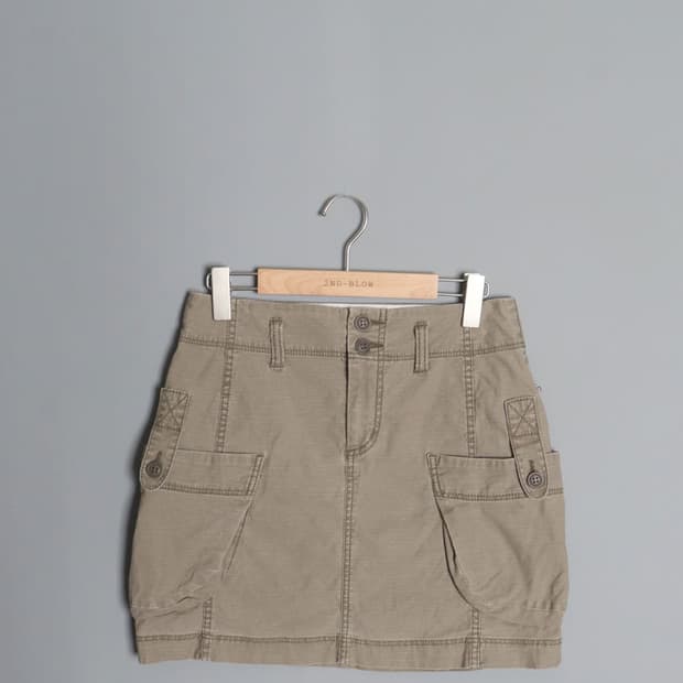 Natural Laundry Cargo Skirt (28)