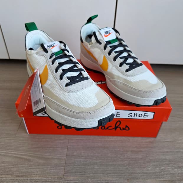 [W265] 나이키x톰 삭스 제너럴 퍼포즈 슈 파인 그린 유니버시티 골드