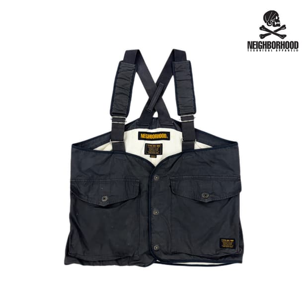 네이버후드 유틸리티 테크 베스트 조끼