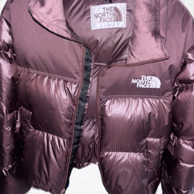 노스페이스 화이트 라벨 눕시 다운 L