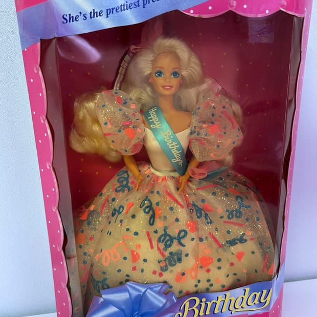 빈티지 바비 인형 1994 벌스데이 바비 birthday Barbie