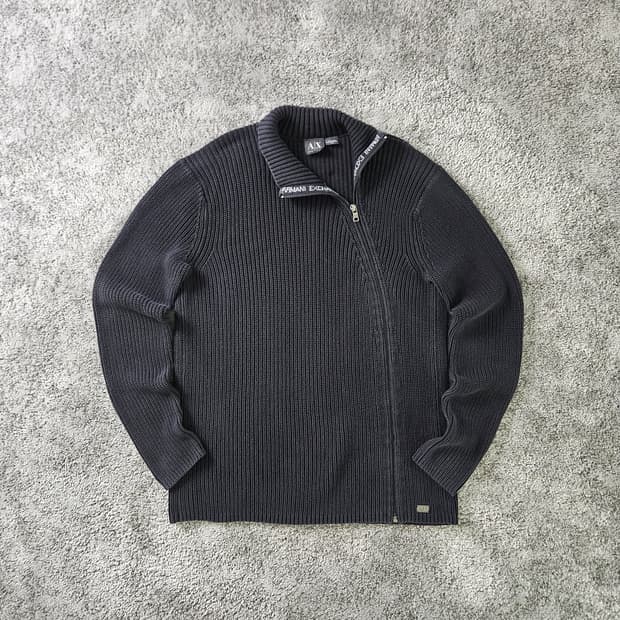 [무료배송] ARMANI EXCHANGE 니트 집업